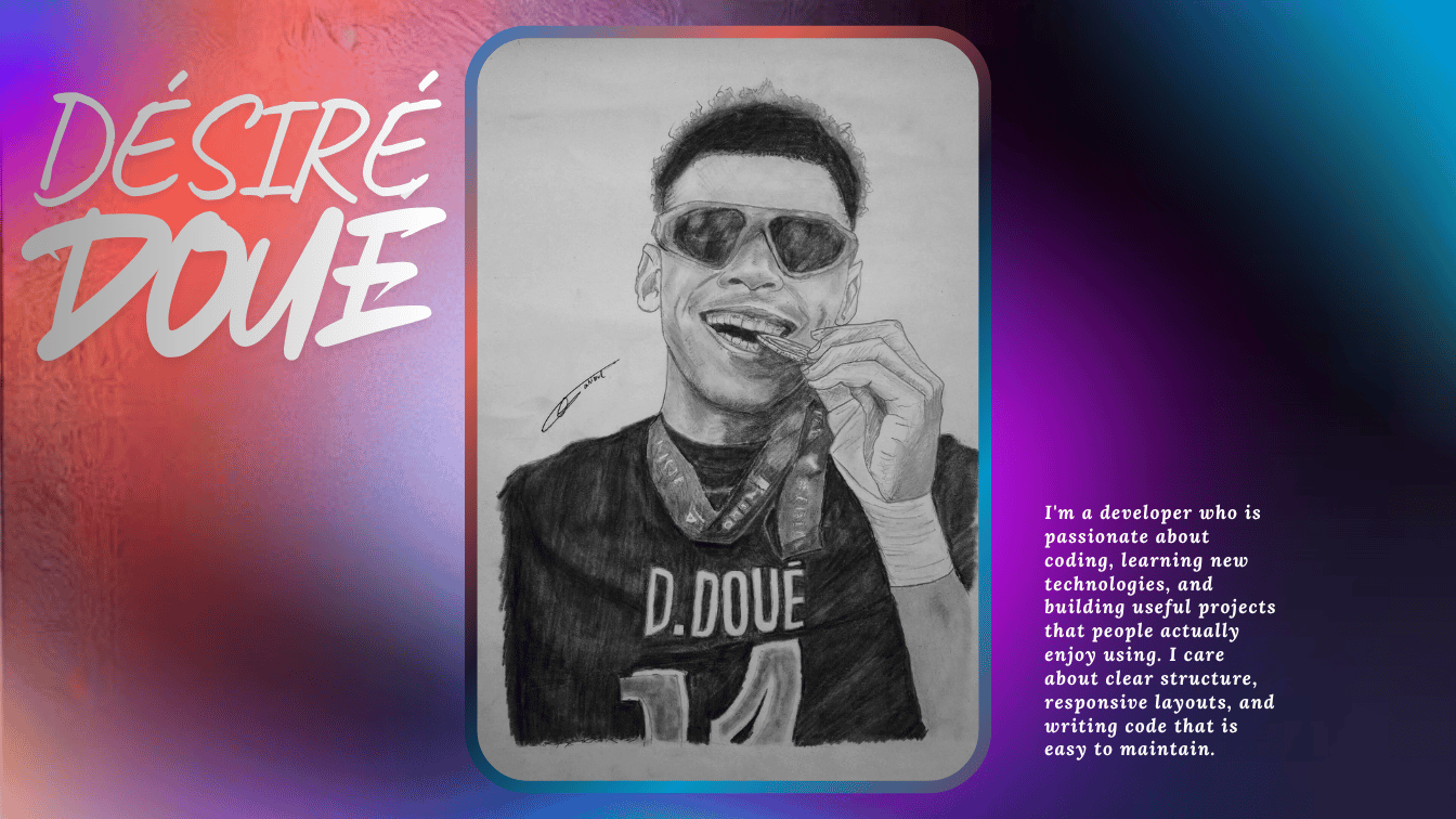 Désiré Doué portrait